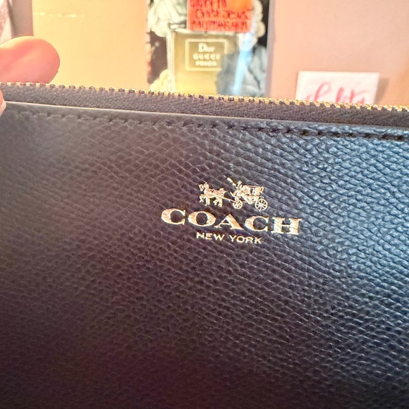 Coach Corner Zip Wristlet - Picture 5 of 9